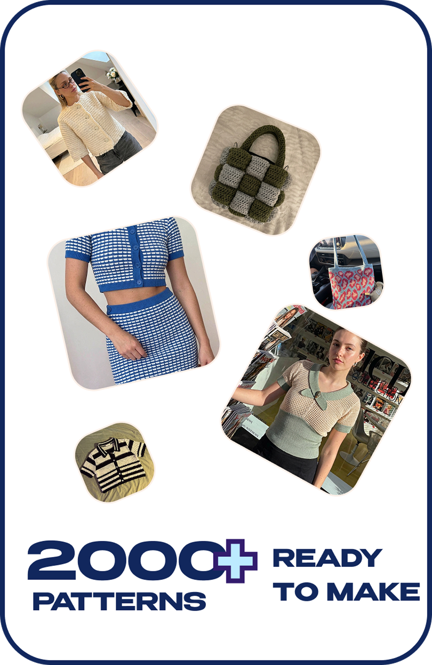 2000+ patterns ready to make