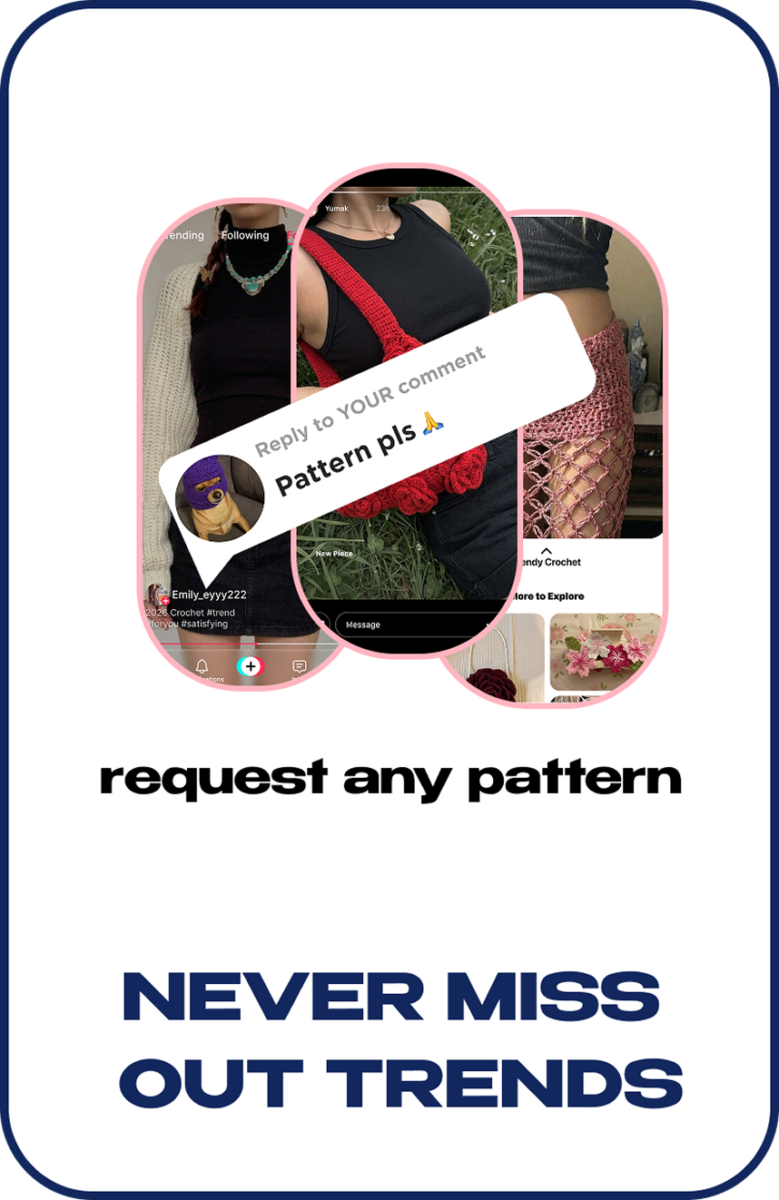 Request any pattern — never miss out trends